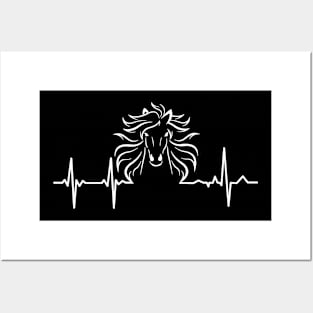 Horse Heartbeat Posters and Art